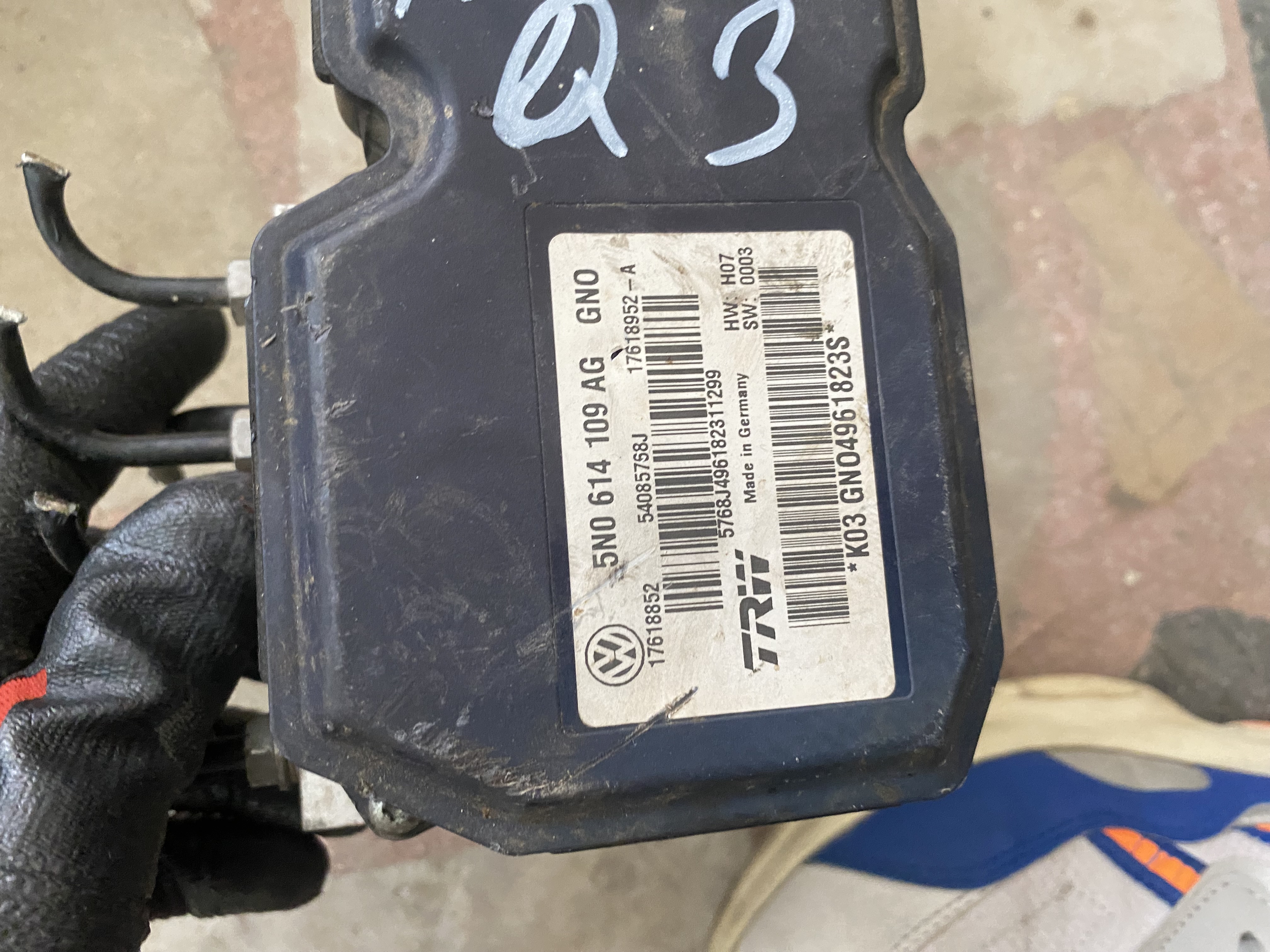 AUDİ Q3 ABS POMPA BEYNİ 5N0614109AG 17618852 54085768J 